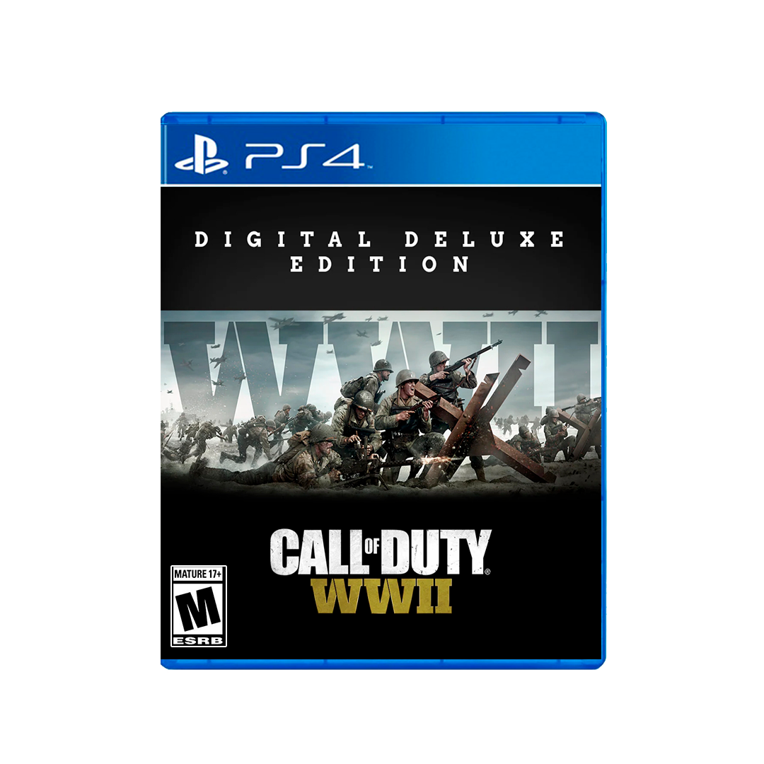 Call Of Duty Wwii Digital Deluxe Edition Ps New Level