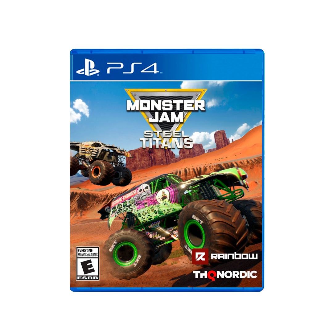 Monster Jam Steel Titans PS4 New Level   Monster Jam Steel Titans  