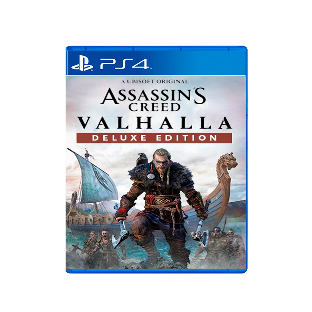 Assassins Creed Valhalla Deluxe Ps4 New Level 4419