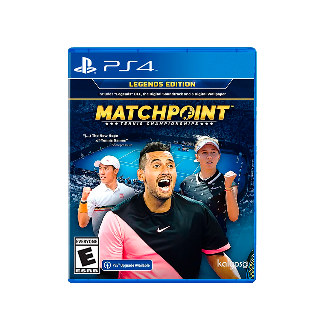 Matchpoint - Tennis Championships Legends Edition ps4