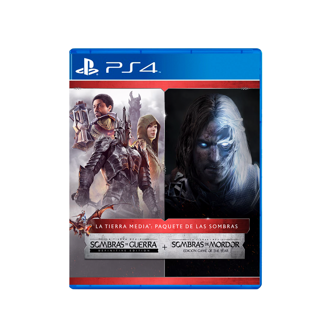 La Tierra Media Paquete de las Sombras PS4