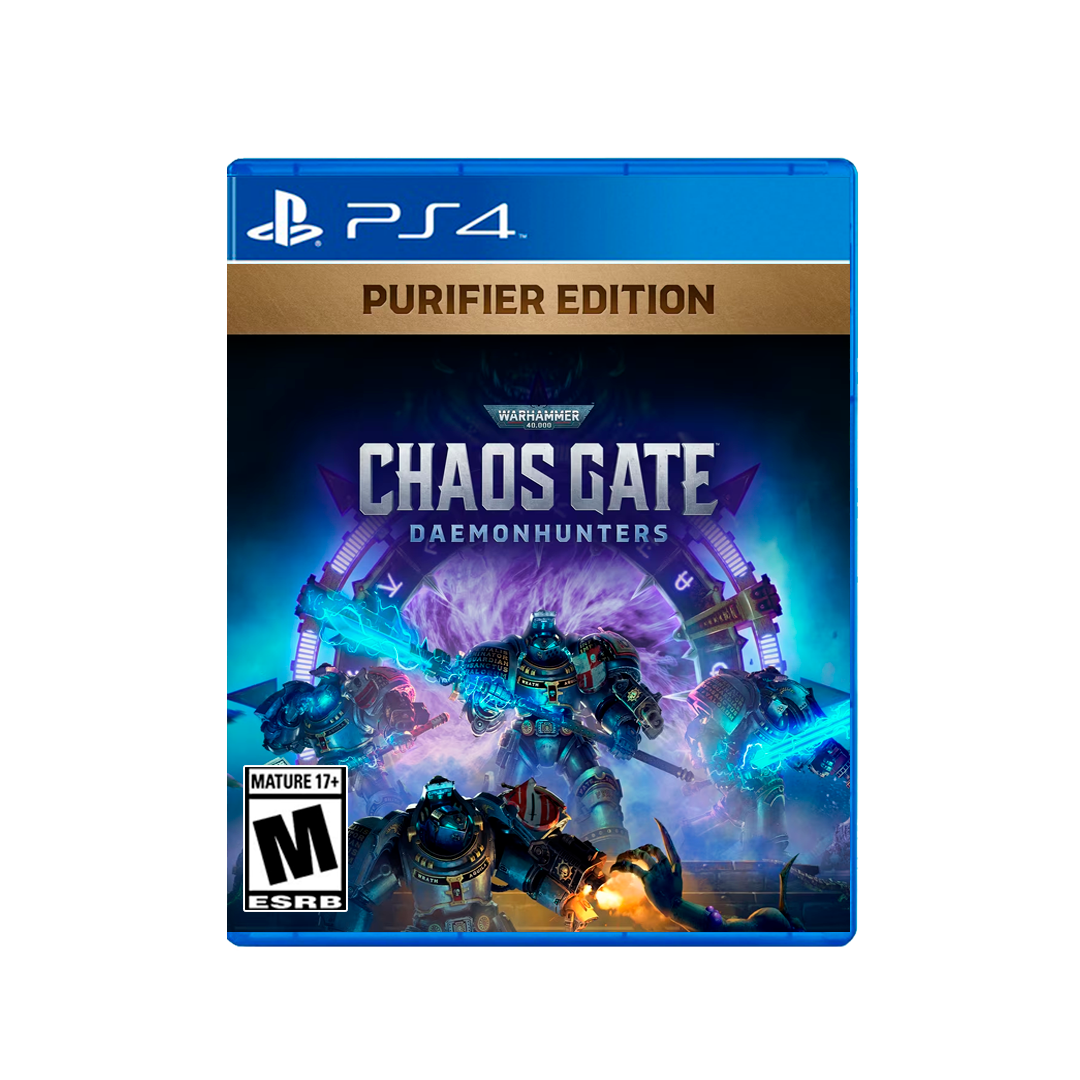 Warhammer 40000 Chaos Gate - Cazadores de demonios - Edición Purificador PS4