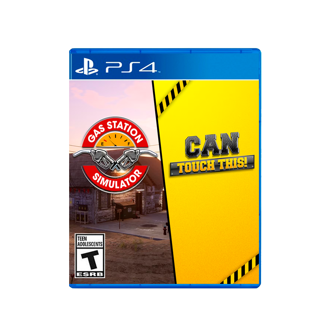 Gas Station Simulator and Can Touch This DLC Bundle PS4