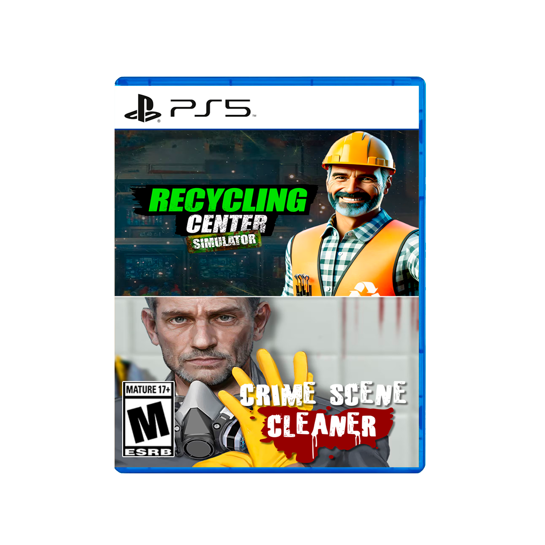 Recycling Center Simulator & Crime Scene Cleaner PS5